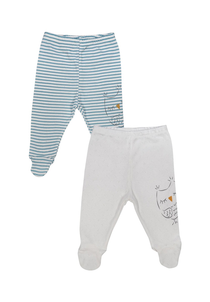 Bimini Παντελονάκια βρεφικά οικονομικό πακέτο Owl 2 Τεμ. 57633