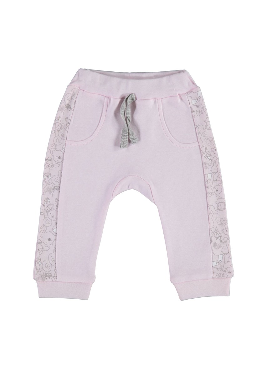 Biorganic Παντελονάκι βρεφικό με ανοιχτό ποδαράκι Lady Animals 57697