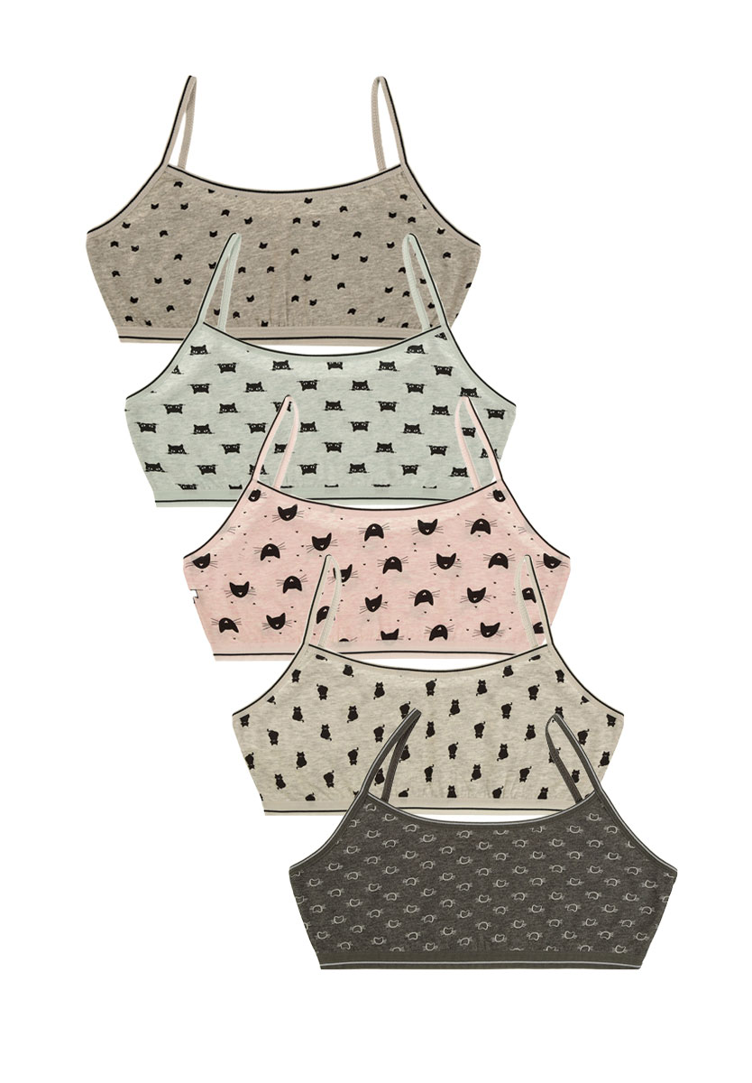 Donella Μπουστάκια εφηβικά χωρίς ενίσχυση Sneak Peek 5 τεμ. 591099