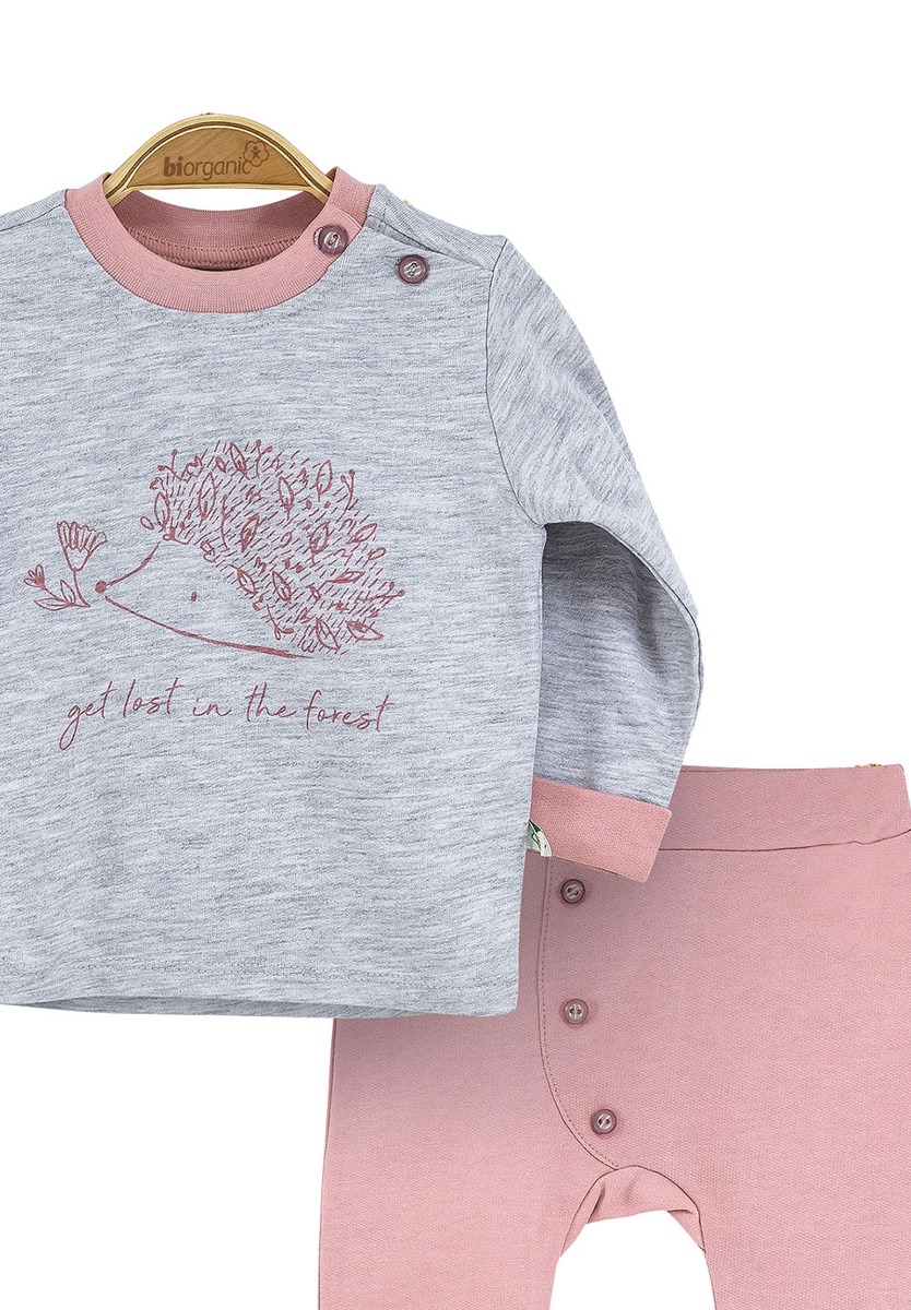 Πιτζάμα βρεφική Forest Pink 59610 φωτογραφία