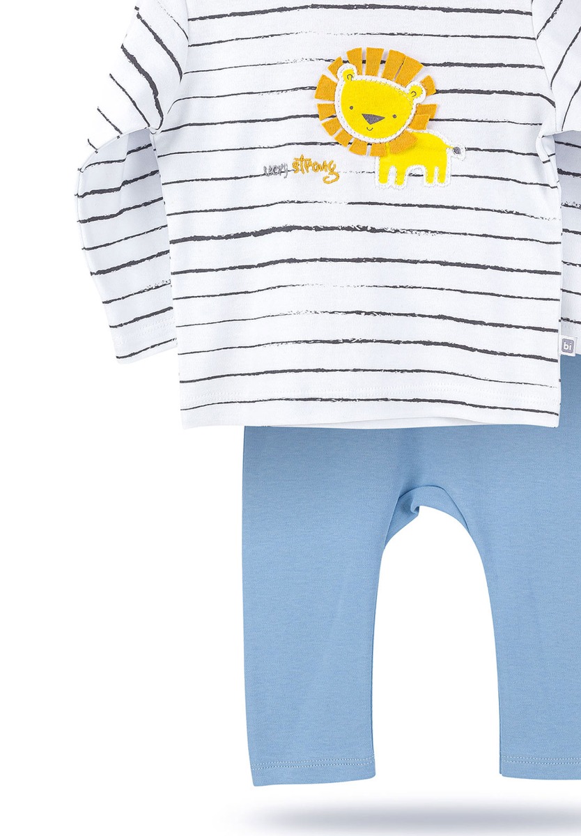 Πιτζάμα βρεφική μακρύ μανίκι Strong Lion 59627 φωτογραφία