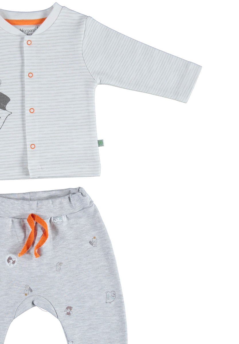 Πιτζάμα βρεφική Με κουμπάκια Baby Friends 59678 φωτογραφία