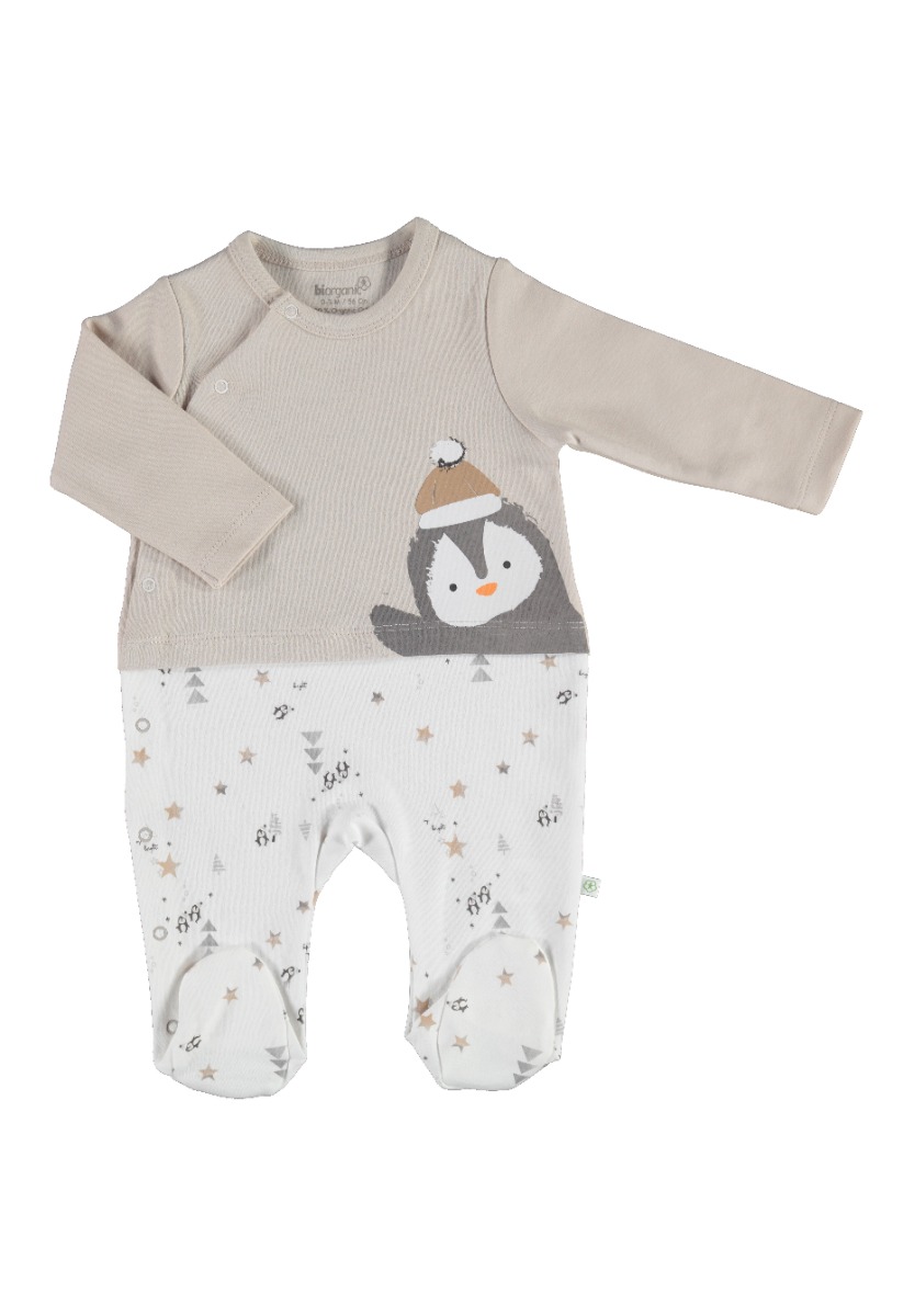 Biorganic Φορμάκι βρεφικό Biorganic Frozen Penguins Ecru 60557A