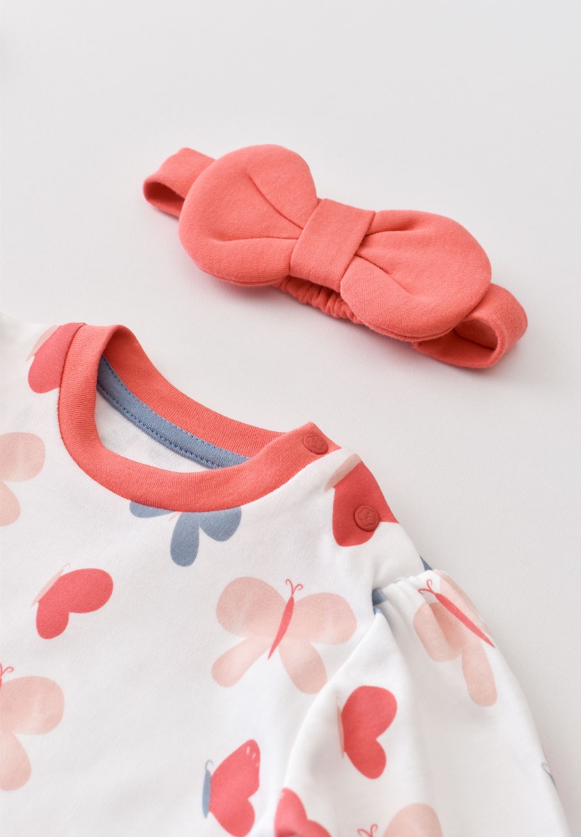 Σετ σαλοπέτα & μπλούζα Wild Flowers 60624-Πολύχρωμο φωτογραφία