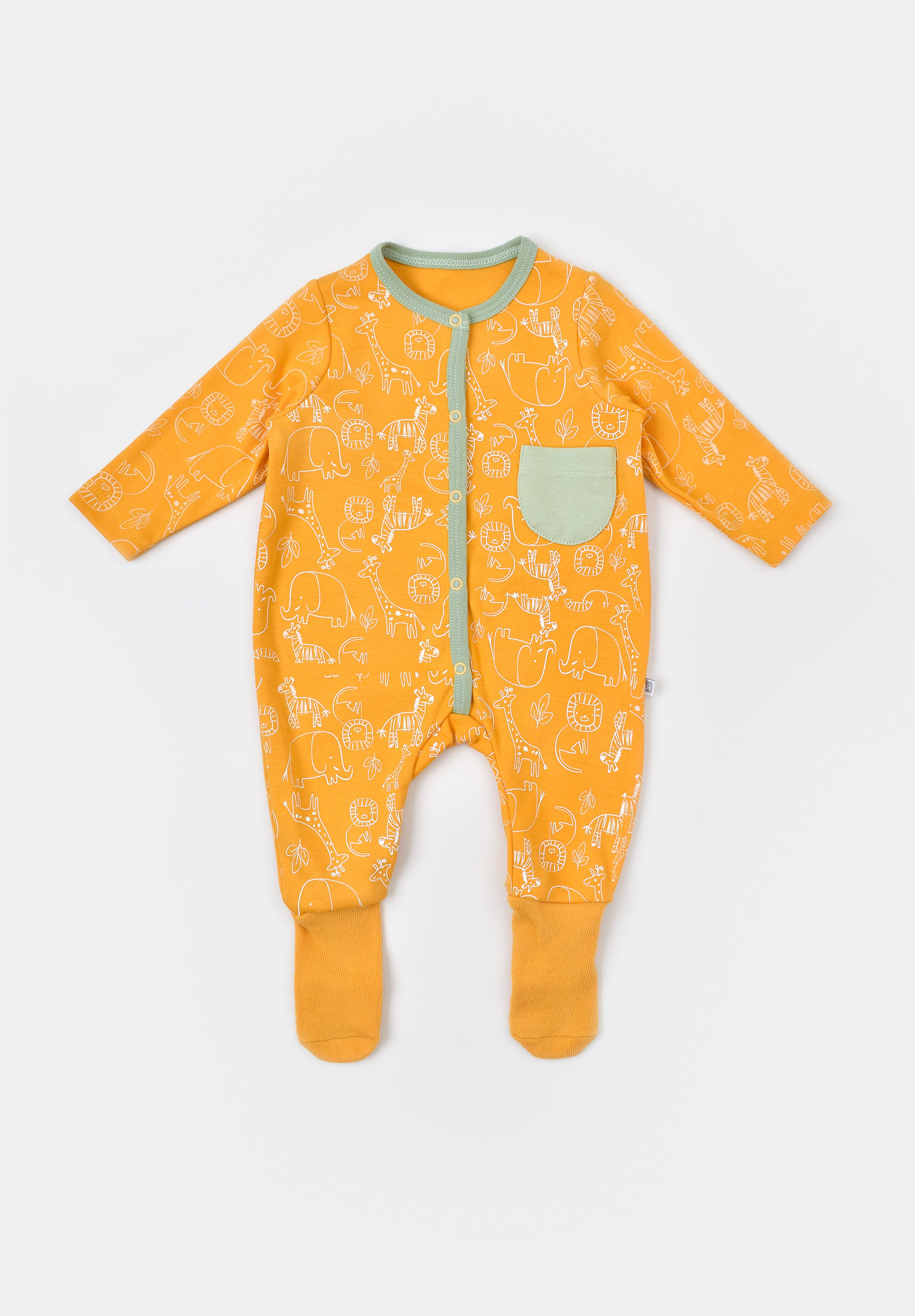 Biorganic Φορμακι βρεφικό Biorganic Zoo 60631-Μουσταρδί