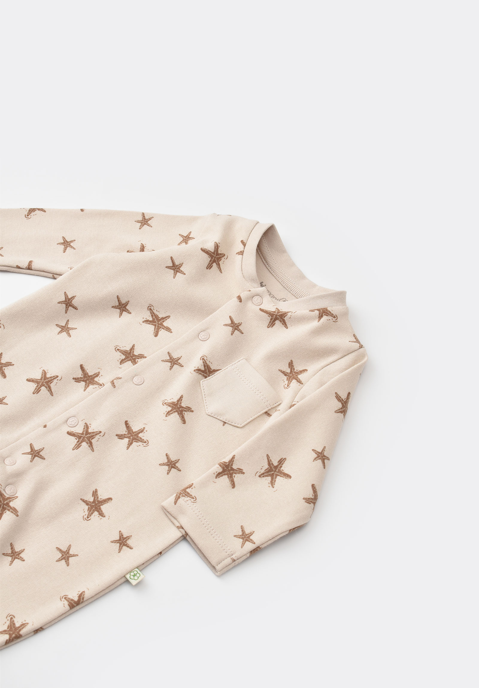 Φορμακι βρεφικό από οργανικό βαμβάκι Biorganic Magic Starfish BRG60665-Άμμος φωτογραφία