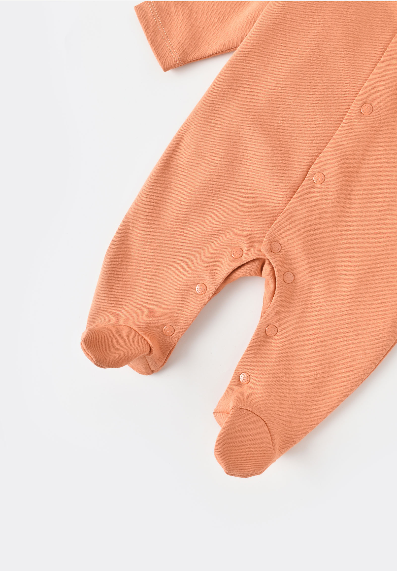 Φορμάκι βρεφικό με οργανικό βαμβάκι Biorganic Summer Fruit BRG60677-Πορτοκαλί φωτογραφία