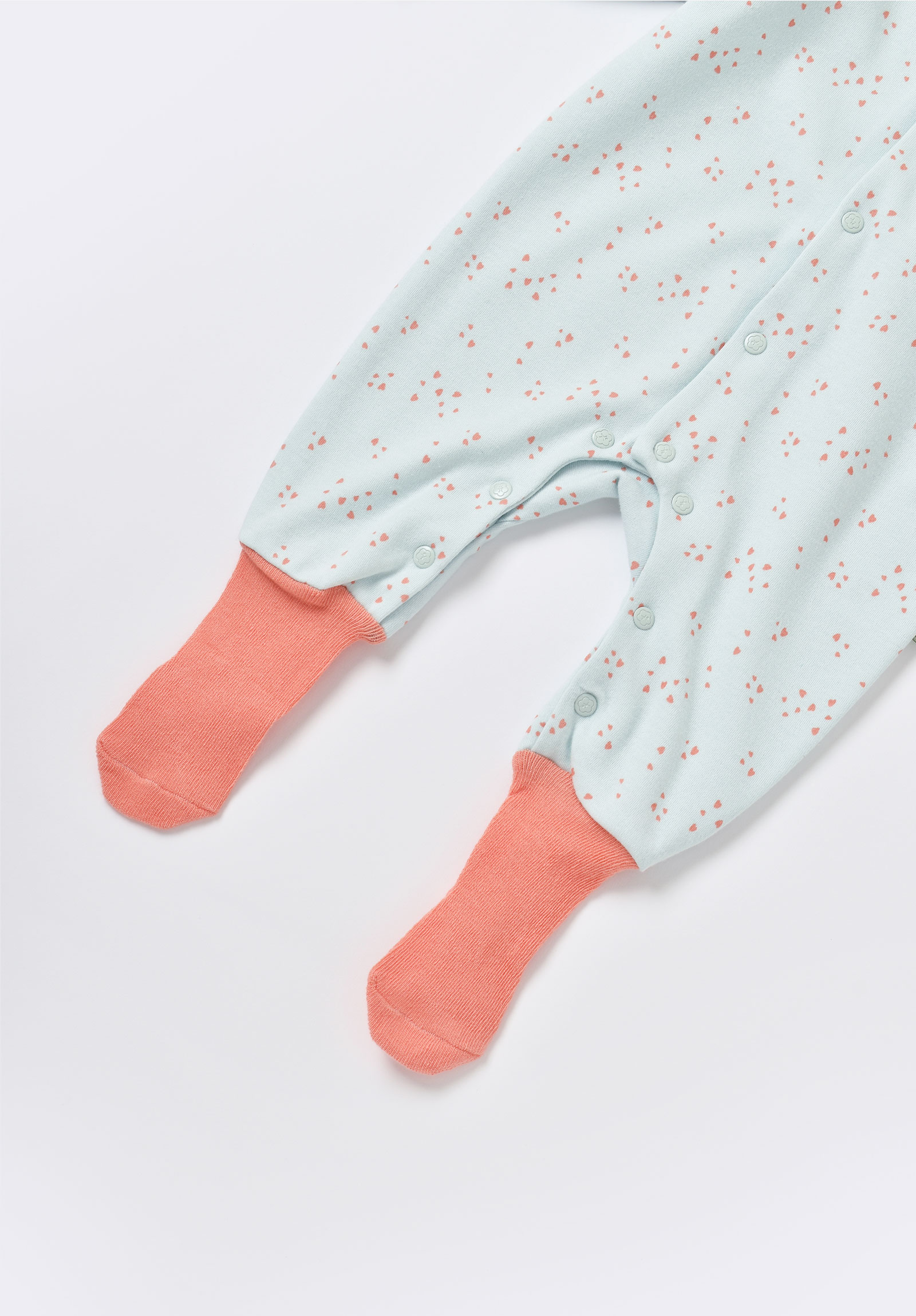 Φορμακι βρεφικό από οργανικό βαμβάκι Biorganic Pretty Ears Bunny BRG60680-Μέντα φωτογραφία