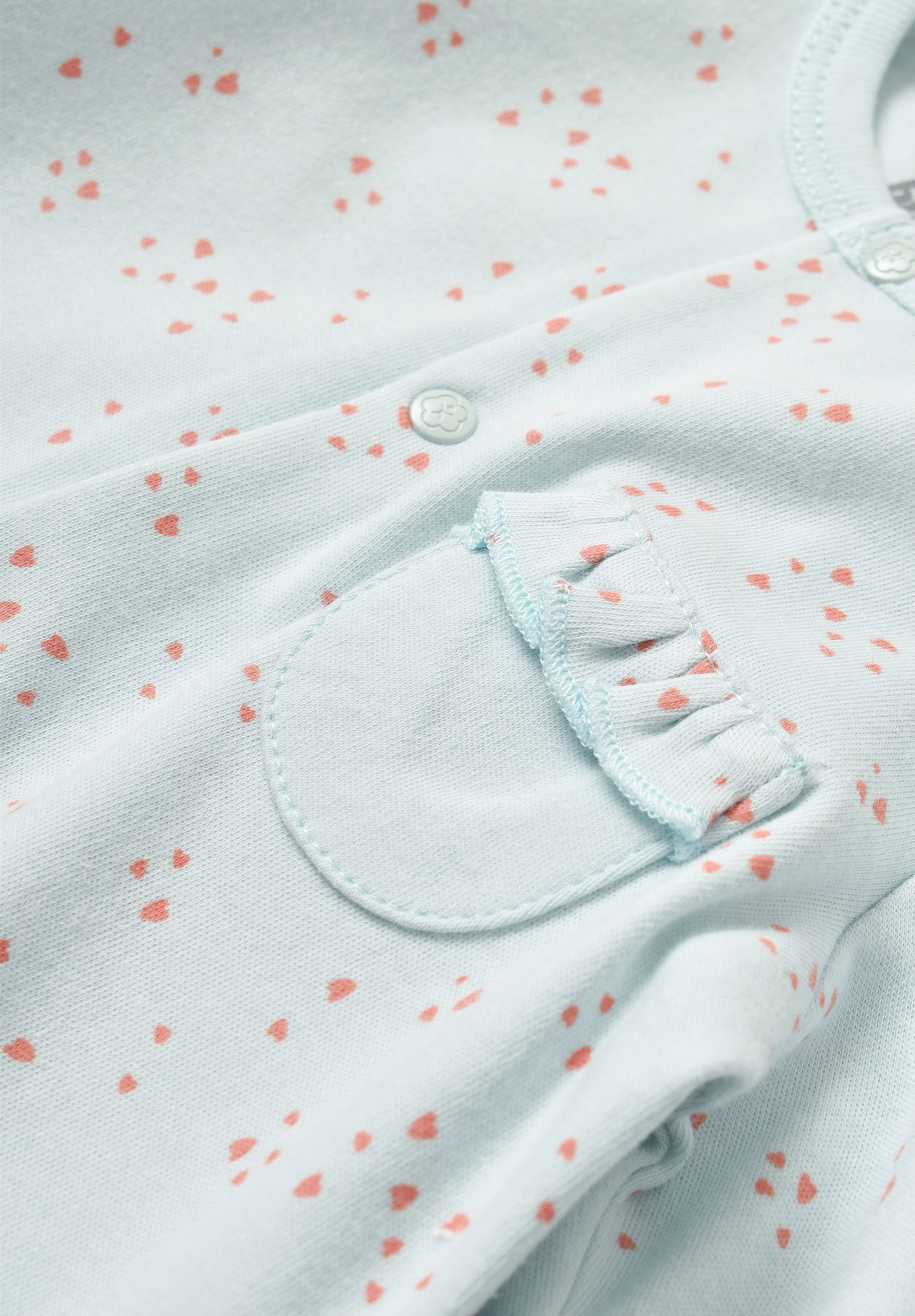 Φορμακι βρεφικό από οργανικό βαμβάκι Biorganic Pretty Ears Bunny BRG60680-Μέντα φωτογραφία