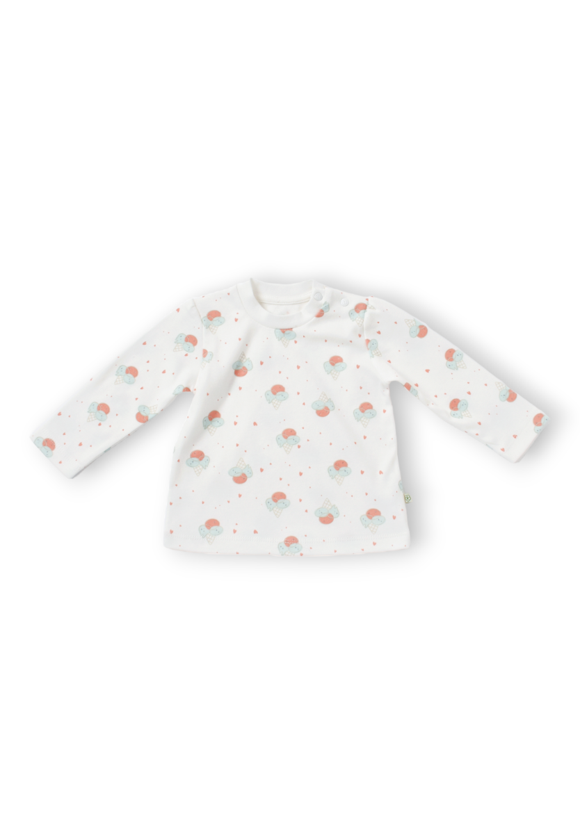 Σετ Σαλοπετα & Μπλουζα Biorganic Pretty Bunny BRG60681-Μέντα φωτογραφία