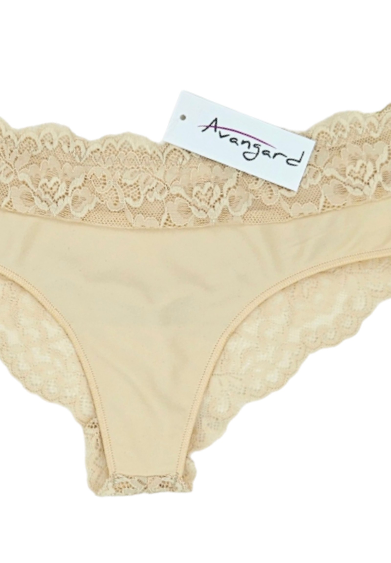 Brazil γυναικείο με δαντέλα Avangard AV616-Μπεζ φωτογραφία