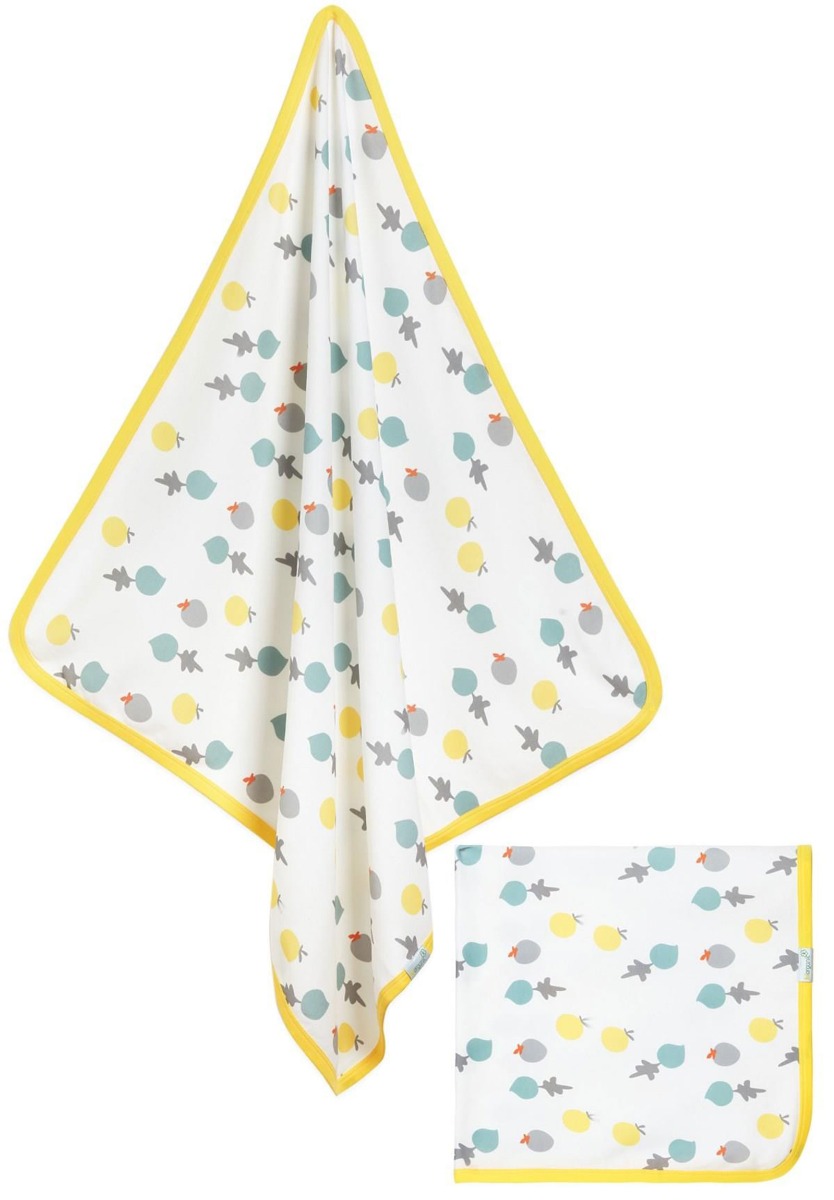 Σετ βρεφικό οργανικό βαμβάκι με κουβερτάκι Fruits 3 Τεμ. 62243 φωτογραφία