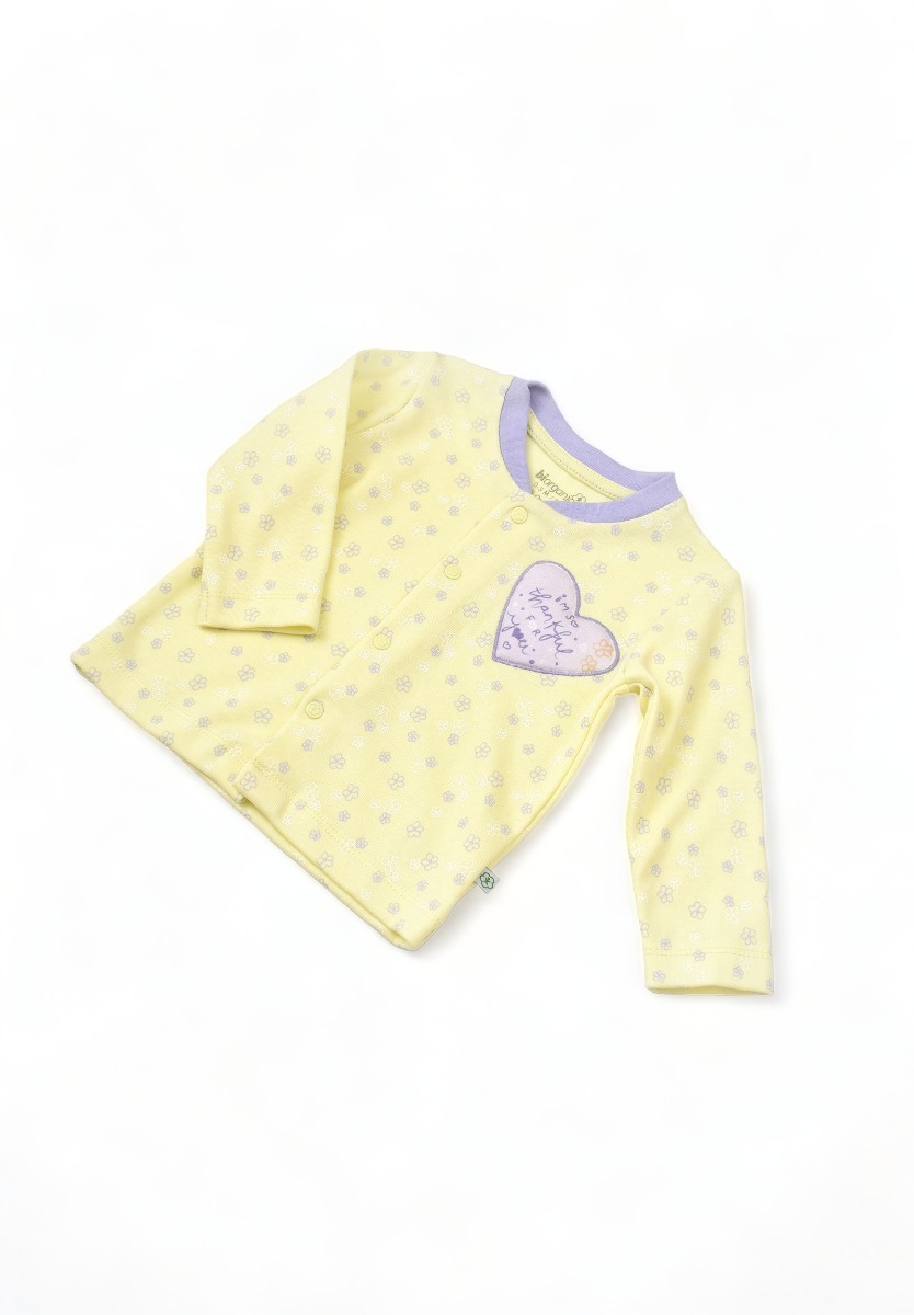 Σετ Βρεφικων Με Πανα Αγκαλιας Biorganic Love You BRG62276-Κίτρινο φωτογραφία