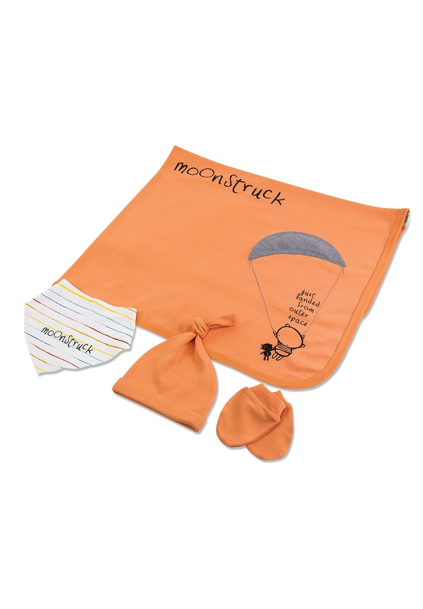 Βρεφικό οικονομικό σετ με κουβερτάκι 7 τεμ. Moonstruck 63170 φωτογραφία