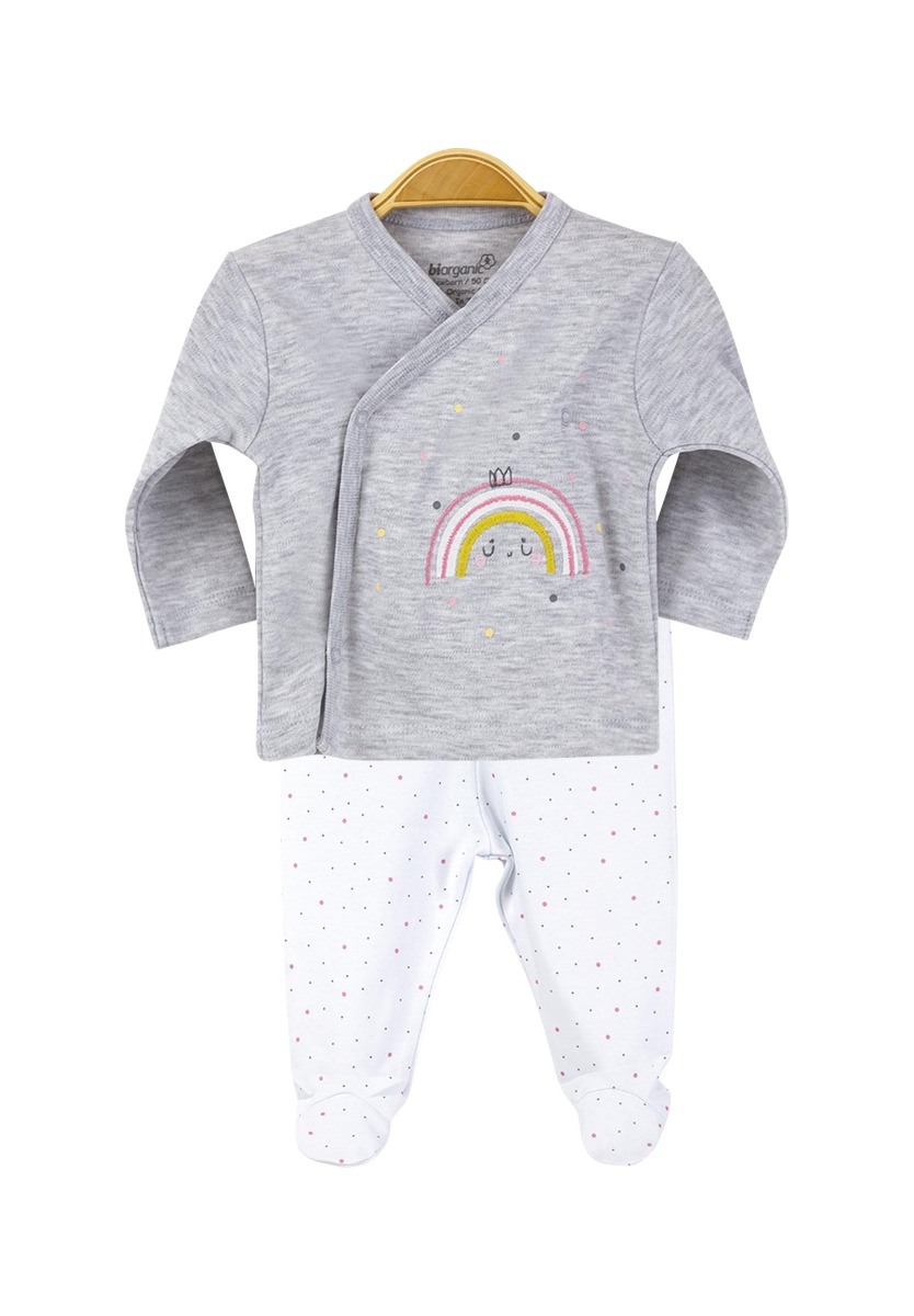 Βρεφικό οικονομικό σετ με κουβερτάκι 7 τεμ. Rainbow 63173 φωτογραφία