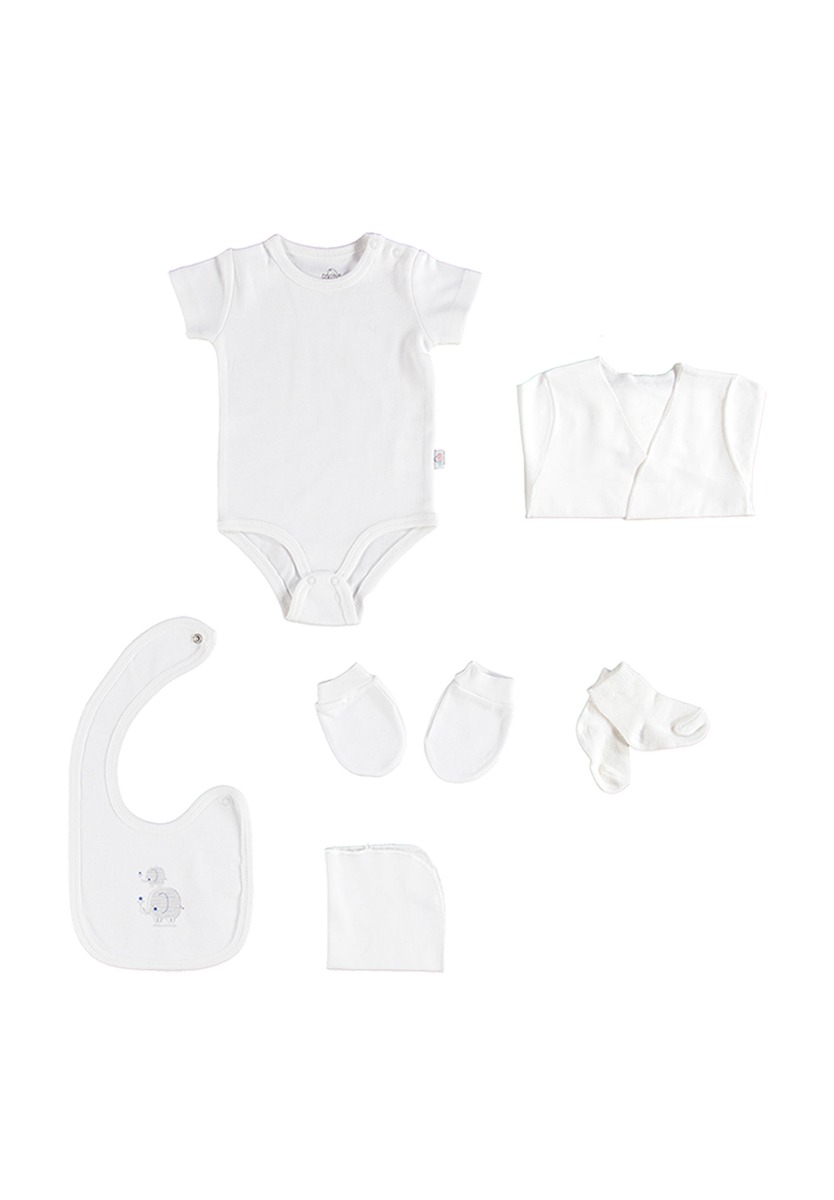 Σετ προίκα μωρού Happy Elephant Yellow 10 Τεμ. 63184B φωτογραφία