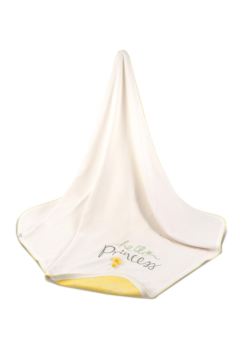Bi Baby Βρεφικό κουβερτάκι αγκαλιάς Hello Princess 85x90 εκ. 64505