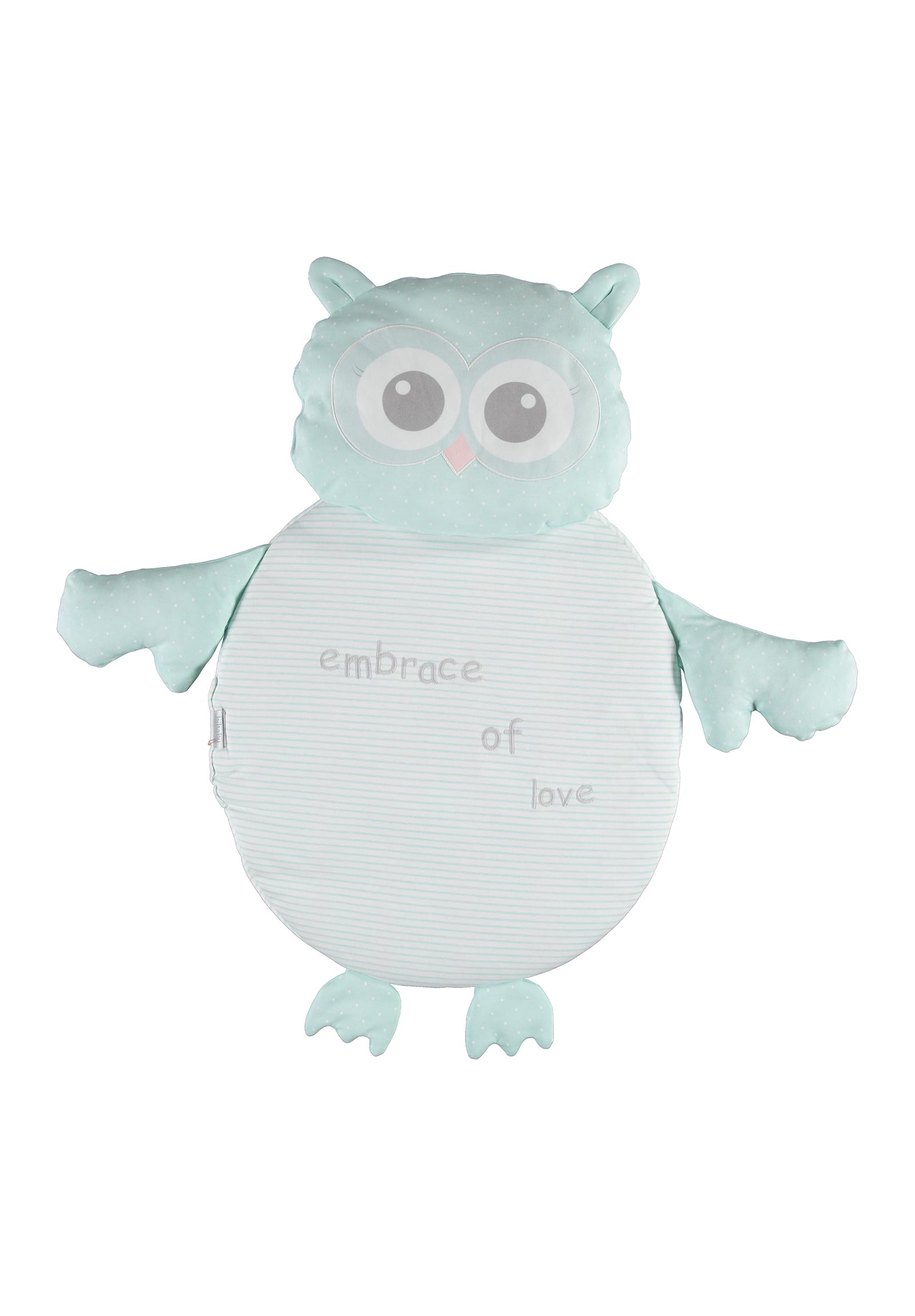 Bi Baby Σετ στρωματάκι και μαξιλάρι βρεφικό Owl 53x45 56160-Βεραμάν