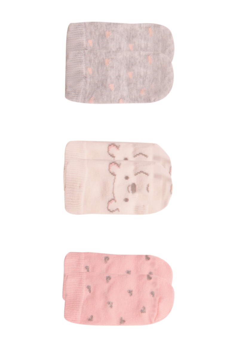 Bi Baby Καλτσάκια bebe Honey Bear 3 τεμ. 68335b