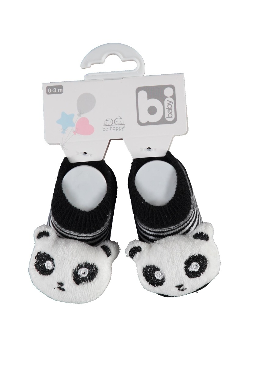 Bi Baby Καλτσάκια bebe Unisex Panda Lover 68340A-Πολύχρωμο