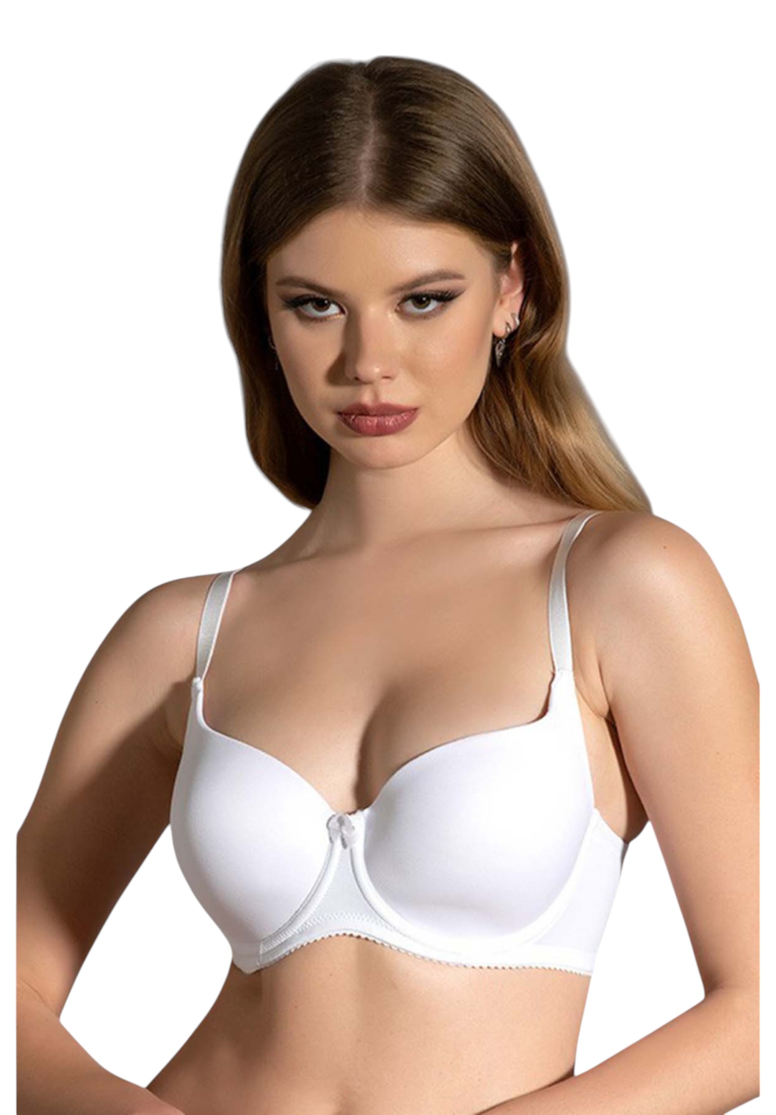  Σουτιέν μαλακό Cup χωρίς ενίσχυση New Bra Lingerie NB7110-Λευκό 2025