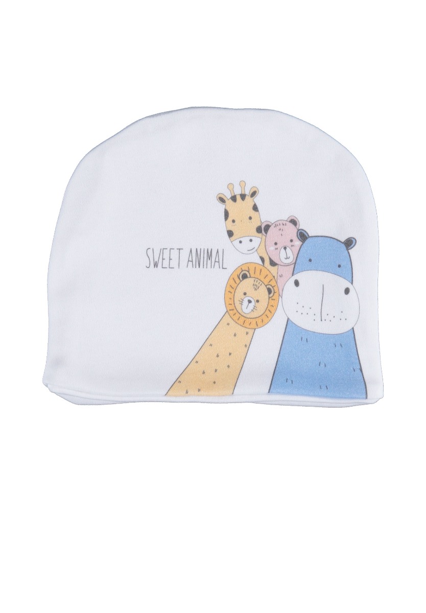 Biorganic Σκουφάκι Βρεφικό Biorganic Friends 72126B