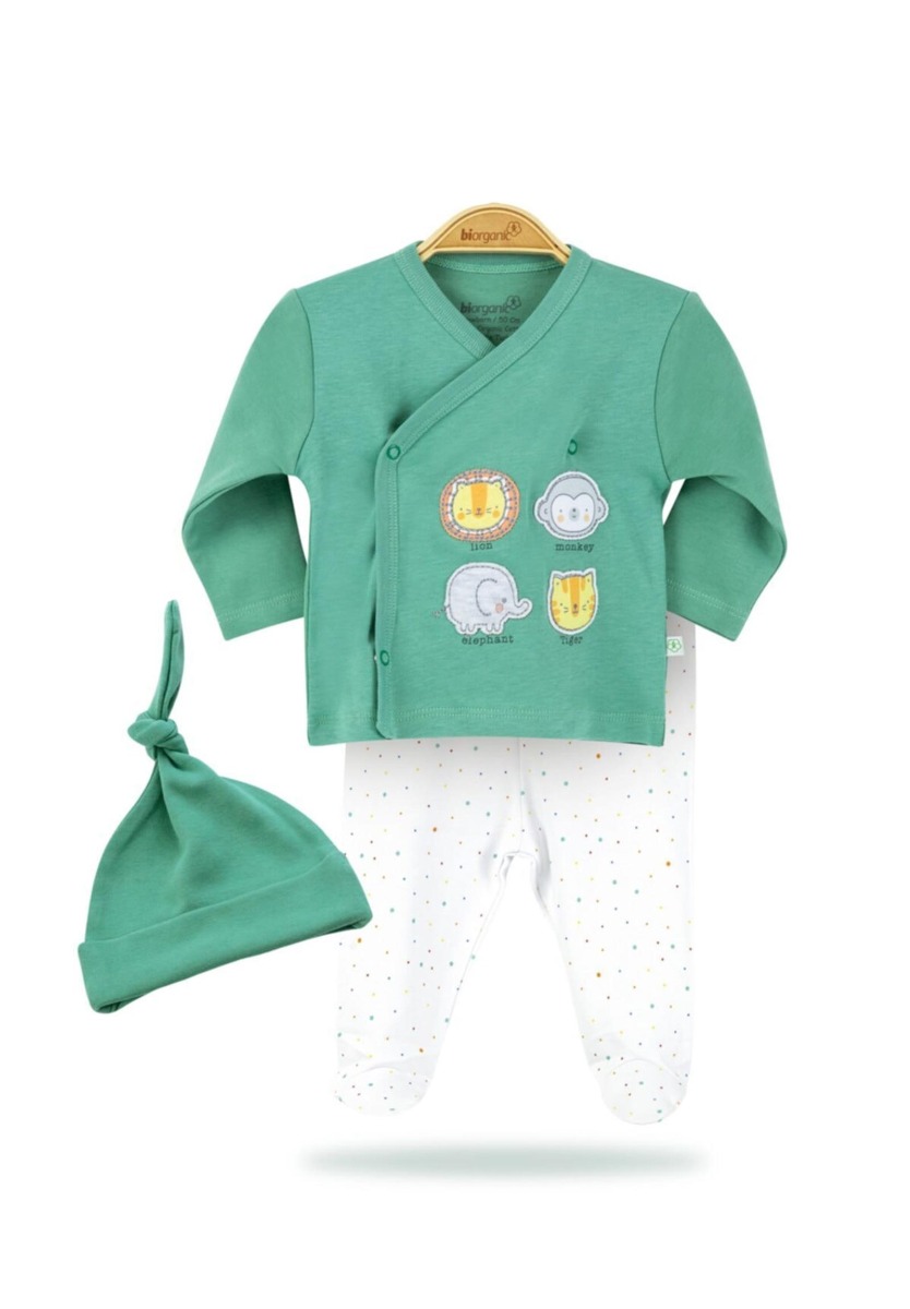 Biorganic Φόρμα βρεφική με κλειστό πόδι Animalistic 73214