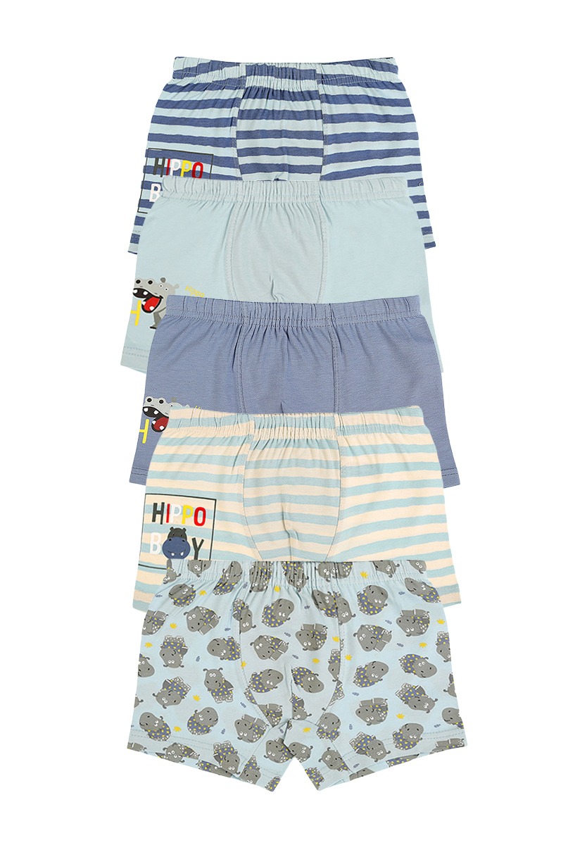 Donella Μποξεράκια παιδικά Happy Hippo 5 τεμ. 7571796HO