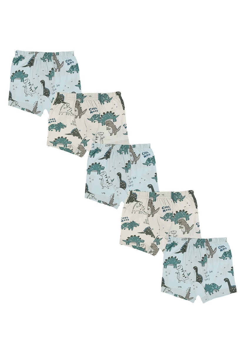 Donella Μποξεράκια παιδικά Happy Dinos 5 τεμ. 75767