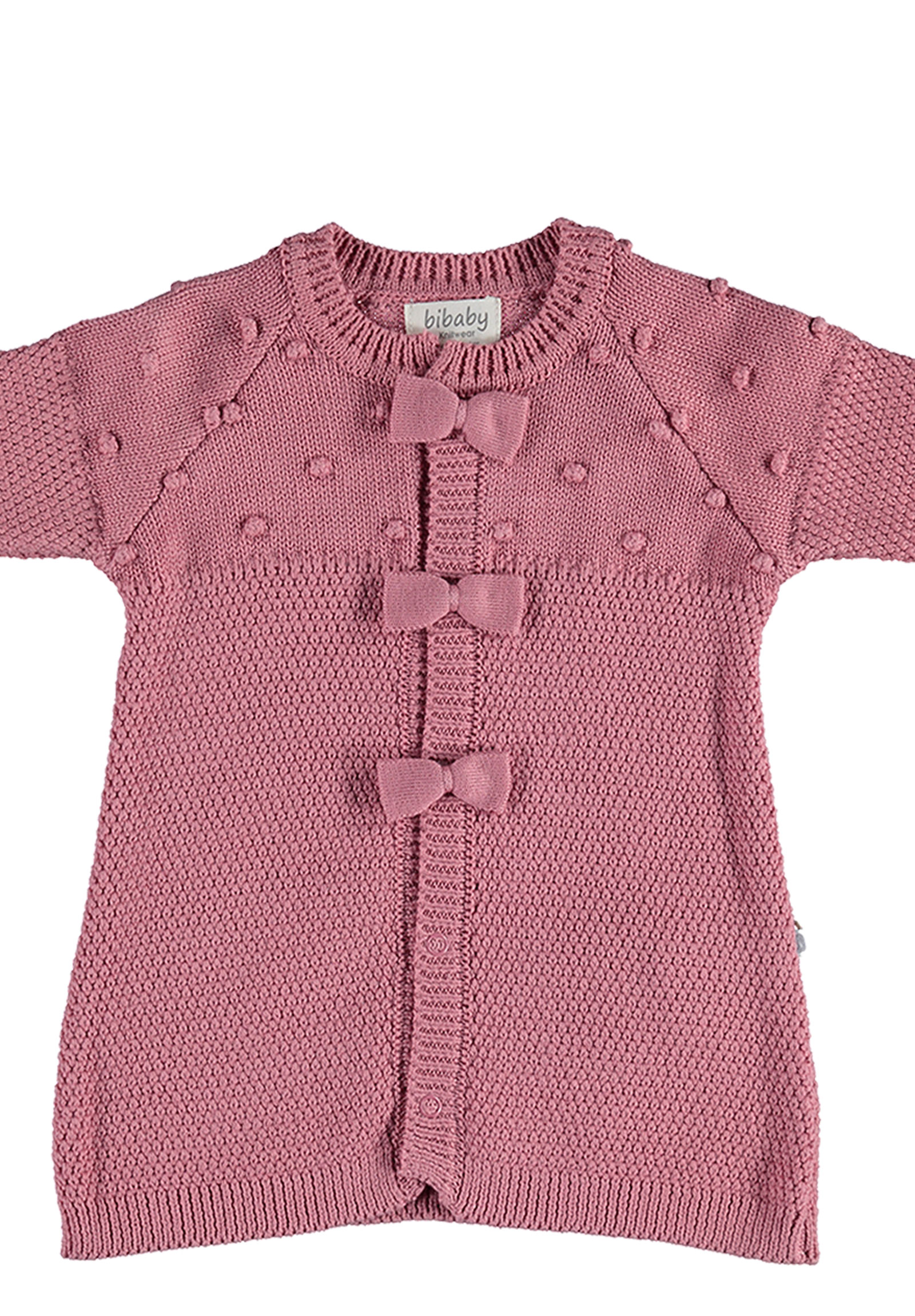 Φορεματάκι βρεφικό πλεκτό Bi Baby Dream 76018-Σάπιο Μήλο φωτογραφία