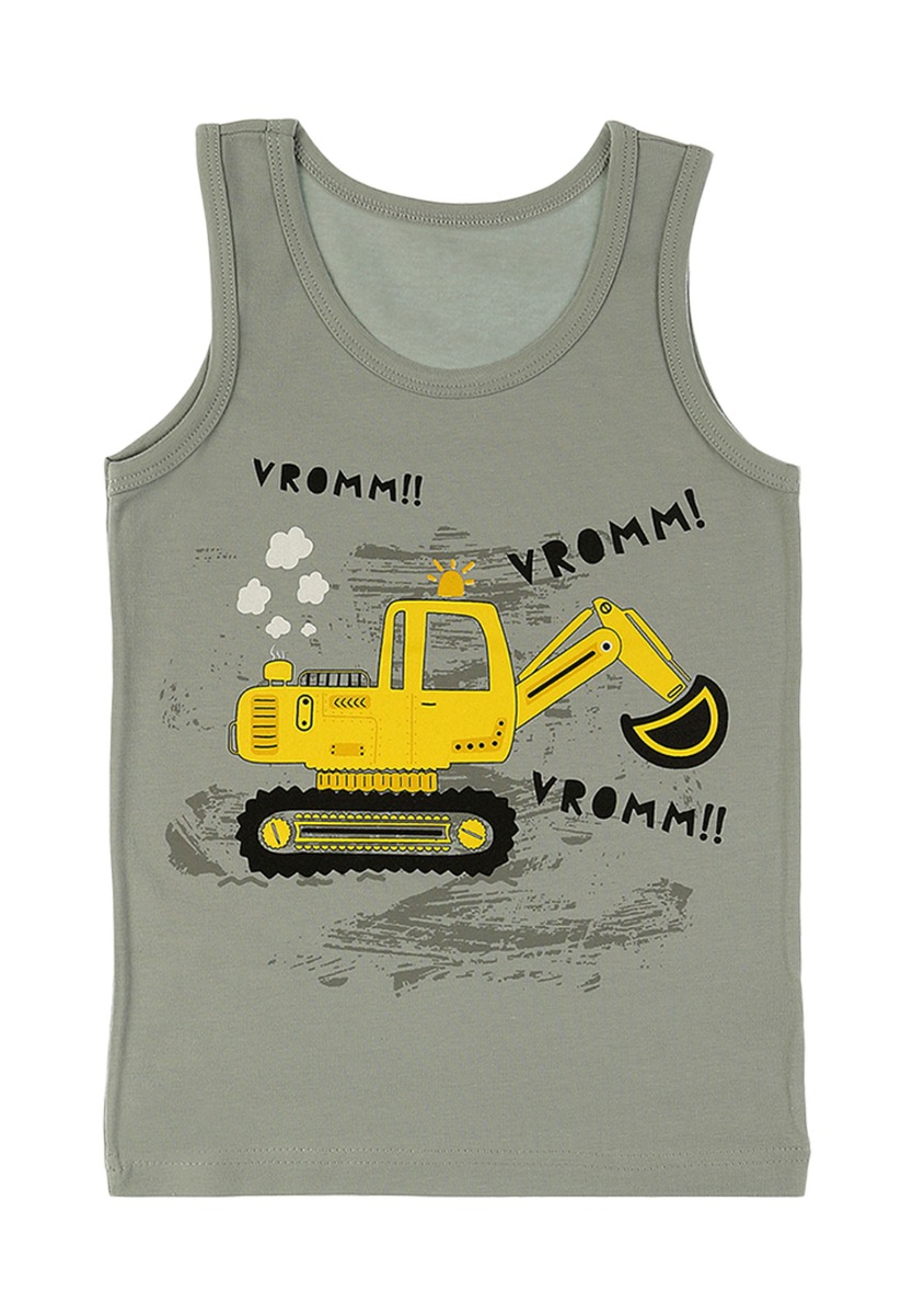 Σετ φανελάκι σλιπάκι παιδικό Track Ανθρακί W211171KP3 φωτογραφία