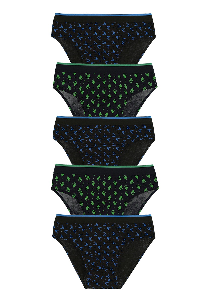 Closet22 Σλιπάκια εφηβικά Flames 5 τεμ W2176727