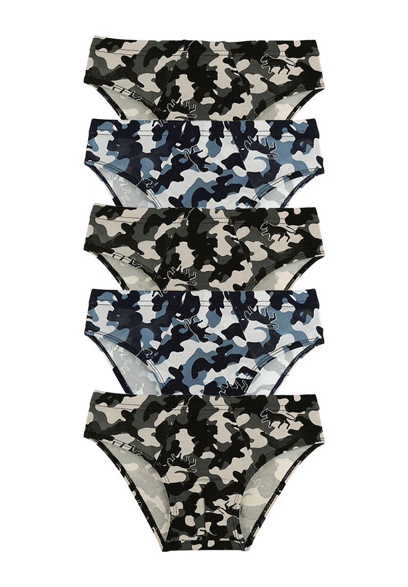 Closet22 Σλιπάκια εφηβικά Camo 5 τεμ 76869