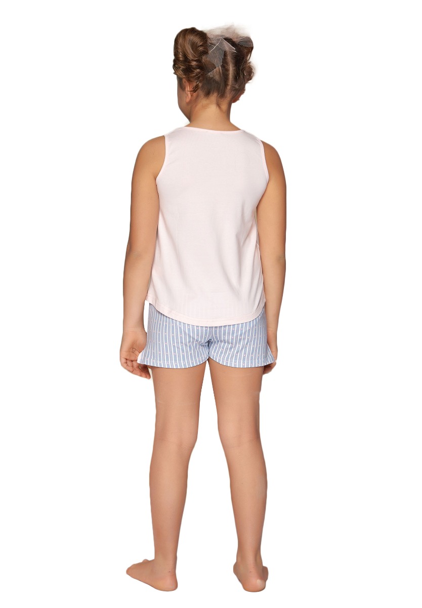 Πιτζάμα παιδική βαμβακερή ροζ Sevim Pink & Blue 7985 φωτογραφία