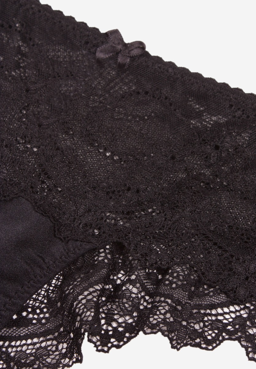 Σετ σουτιέν μπαλκονέ Soft Cup με Brazil 8026-Μαύρο φωτογραφία