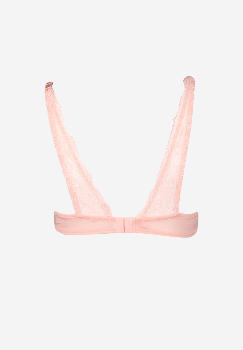 Σετ σουτιέν Soft Push Up με Brazil 8038-Σομόν φωτογραφία