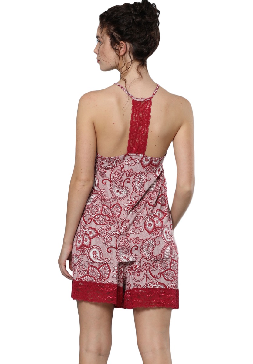 Πιτζάμα γυναικεία με σορτσάκι Lahour Fire 81435 φωτογραφία