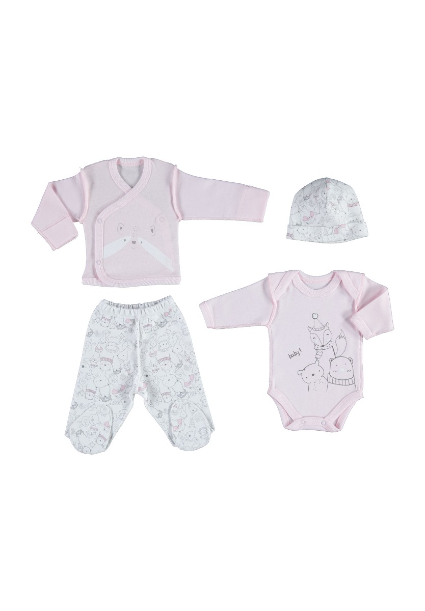 Biorganic Σετ Νεογνού Premature Biorganic Lady Animals 4 Τεμ. 82038