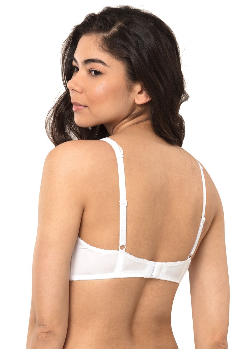 Σουτιέν Soft Lace Norddiva 8638-Λευκό φωτογραφία