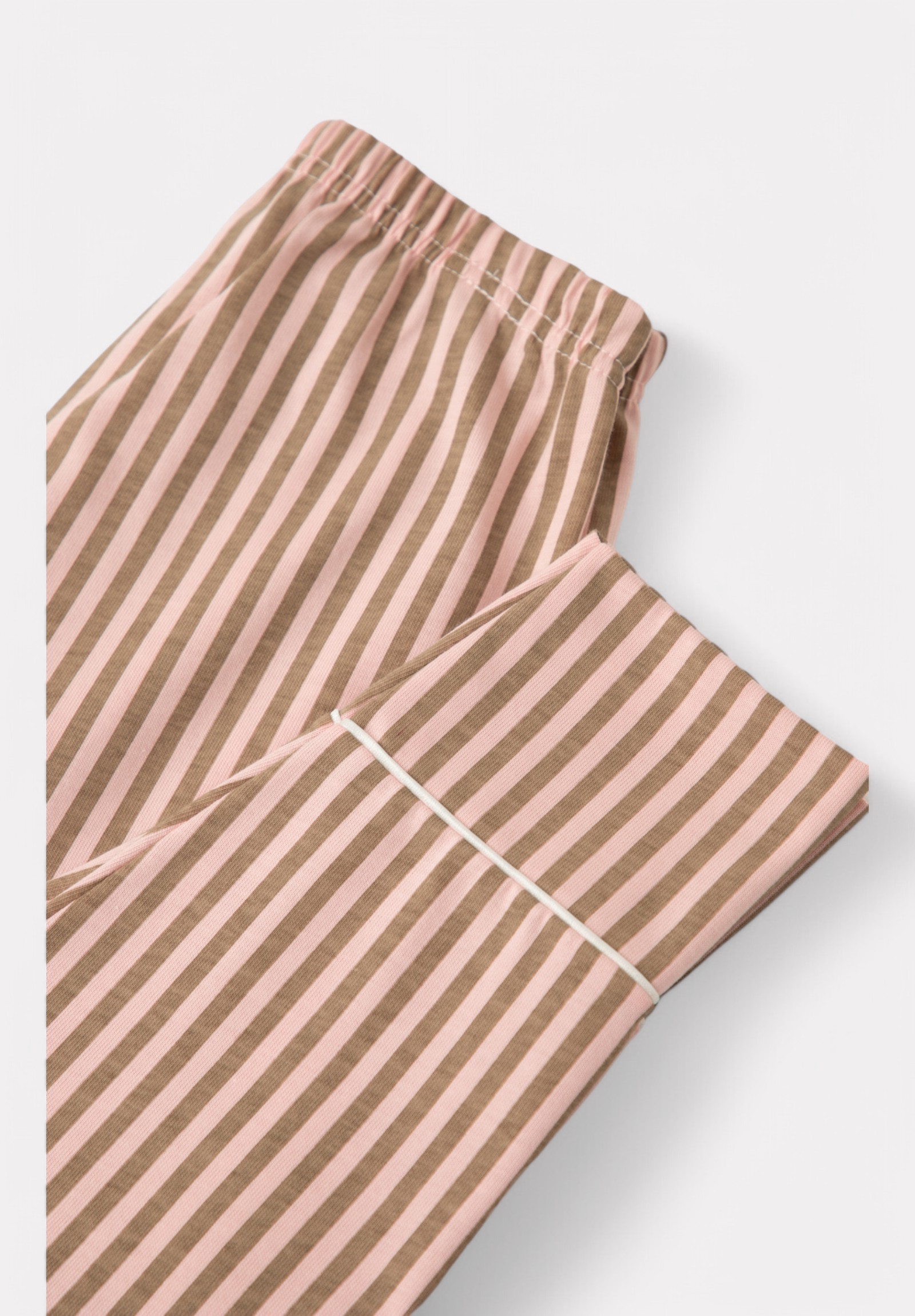 Πιτζάμα εφηβική για κορίτσι Minerva Bed Time Ριγέ Coffee Late 90-62281-007-847-Καφέ φωτογραφία