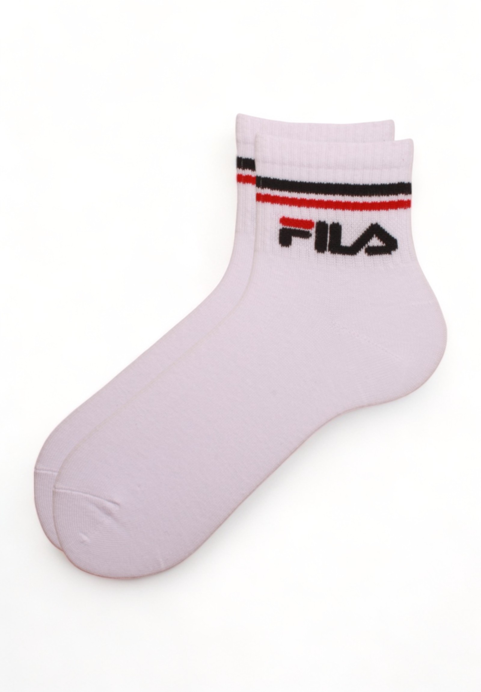 Κάλτσες παιδικές ημίκοντες Fila Urban Plain 3 τεμάχια F8338-Λευκό φωτογραφία