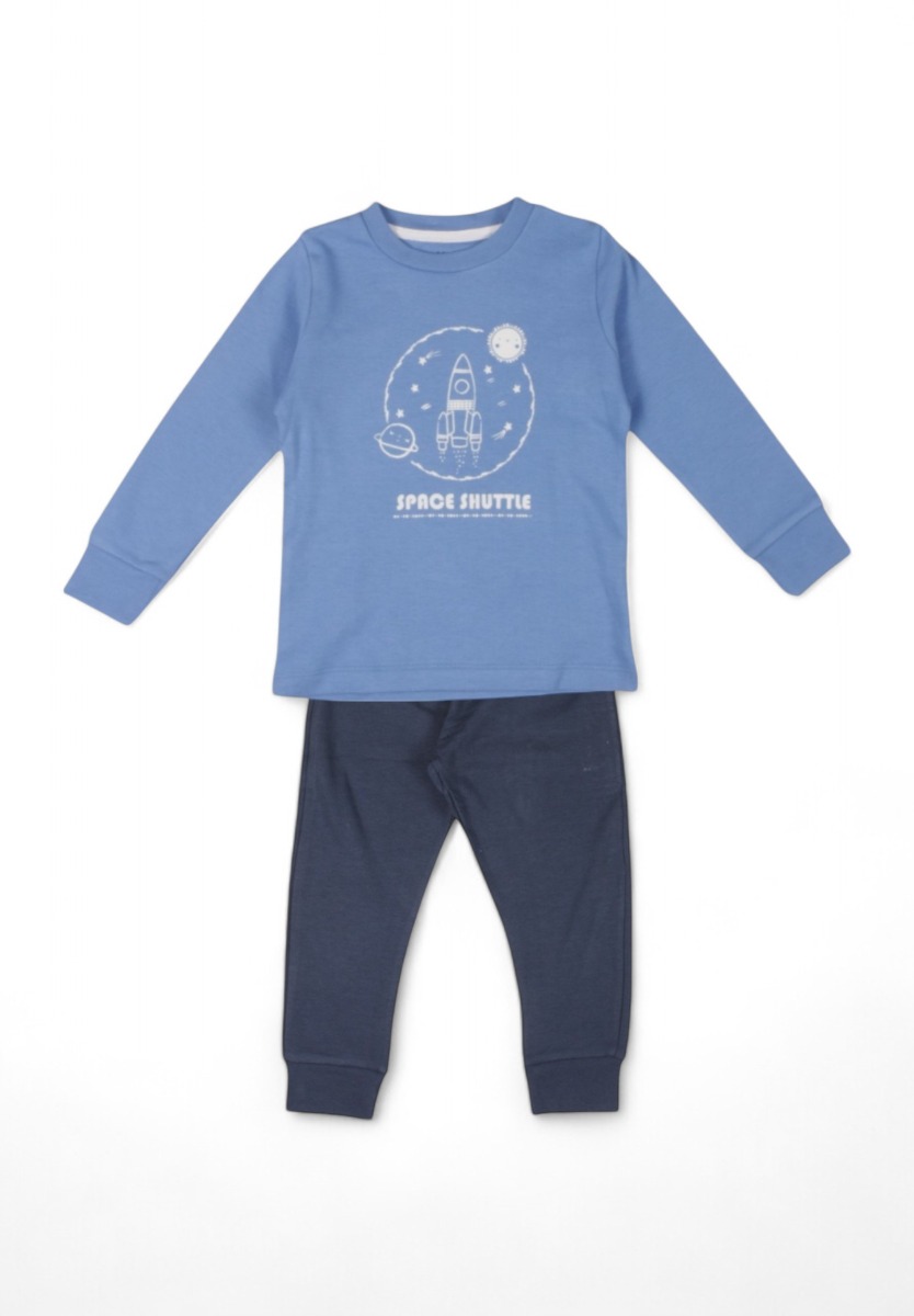 Biorganic Πιτζάμα παιδική Biorganic Space Shuttle 59657