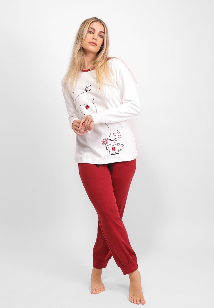  Πιτζάμα γυναικεία Cherry Underwear Birdy 10142 2025