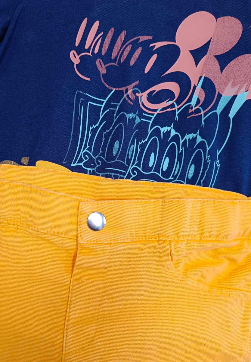 Disney Σετ μπλούζα με καμπαρντινέ βερμούδα Mickey Mouse MC19473 φωτογραφία