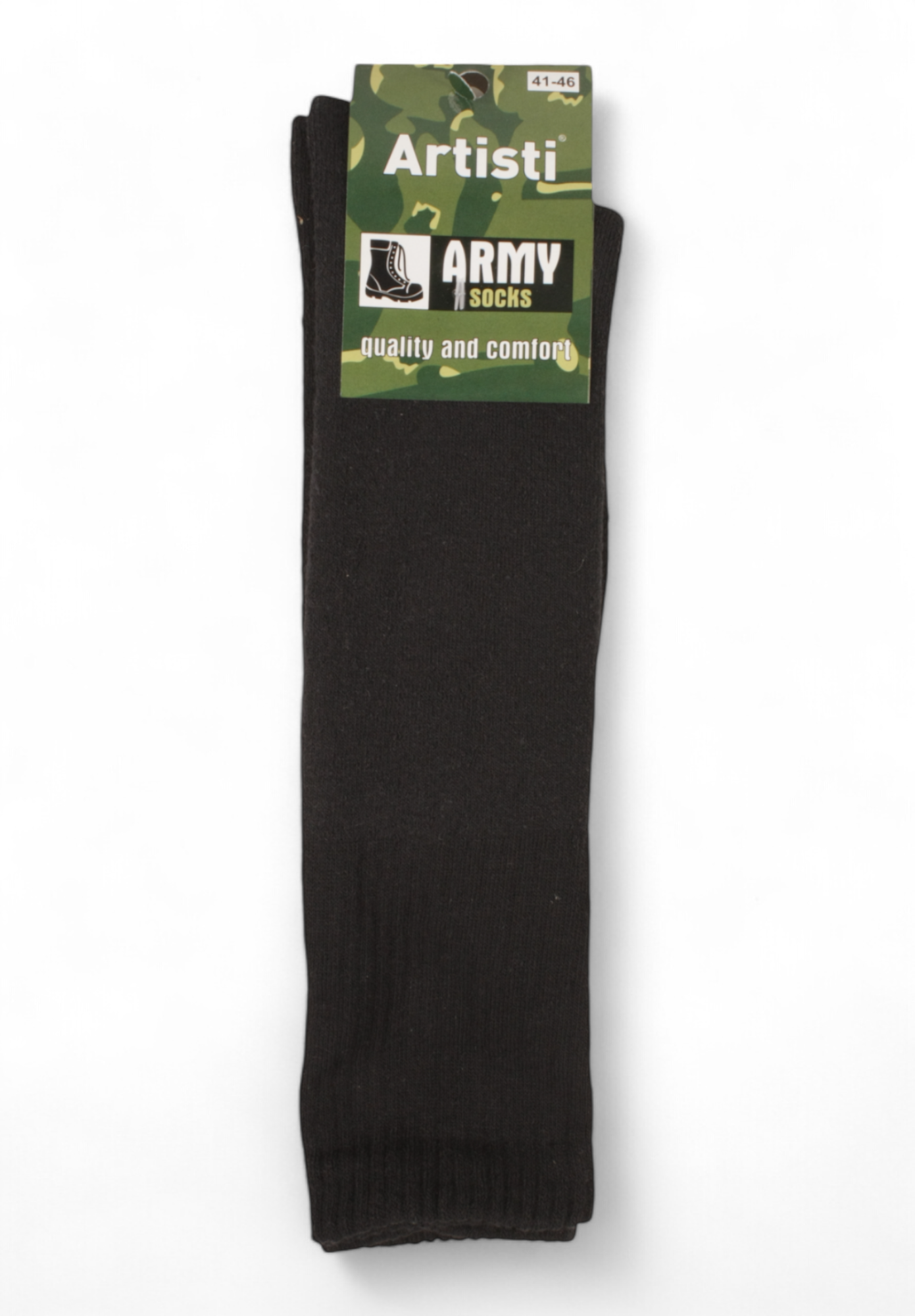 Κάλτσες στρατιωτικές Pack 6 τεμ. Armysocks-Μαύρο φωτογραφία