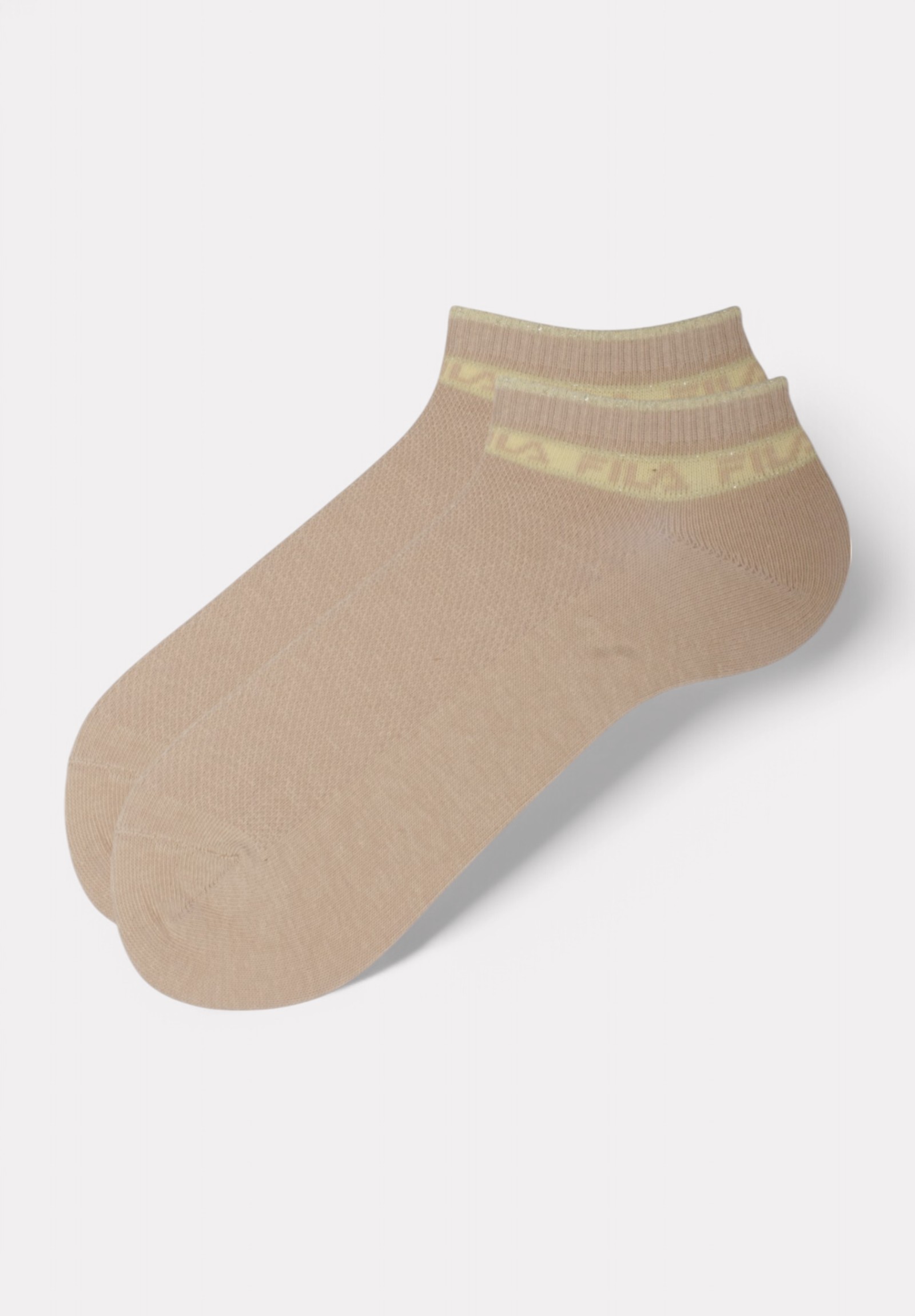 Fila Pastel Κάλτσες Μπεζ Κίτρινο Πράσινο | Σετ 3 Ζευγάρια F6135-823-Πολύχρωμο φωτογραφία