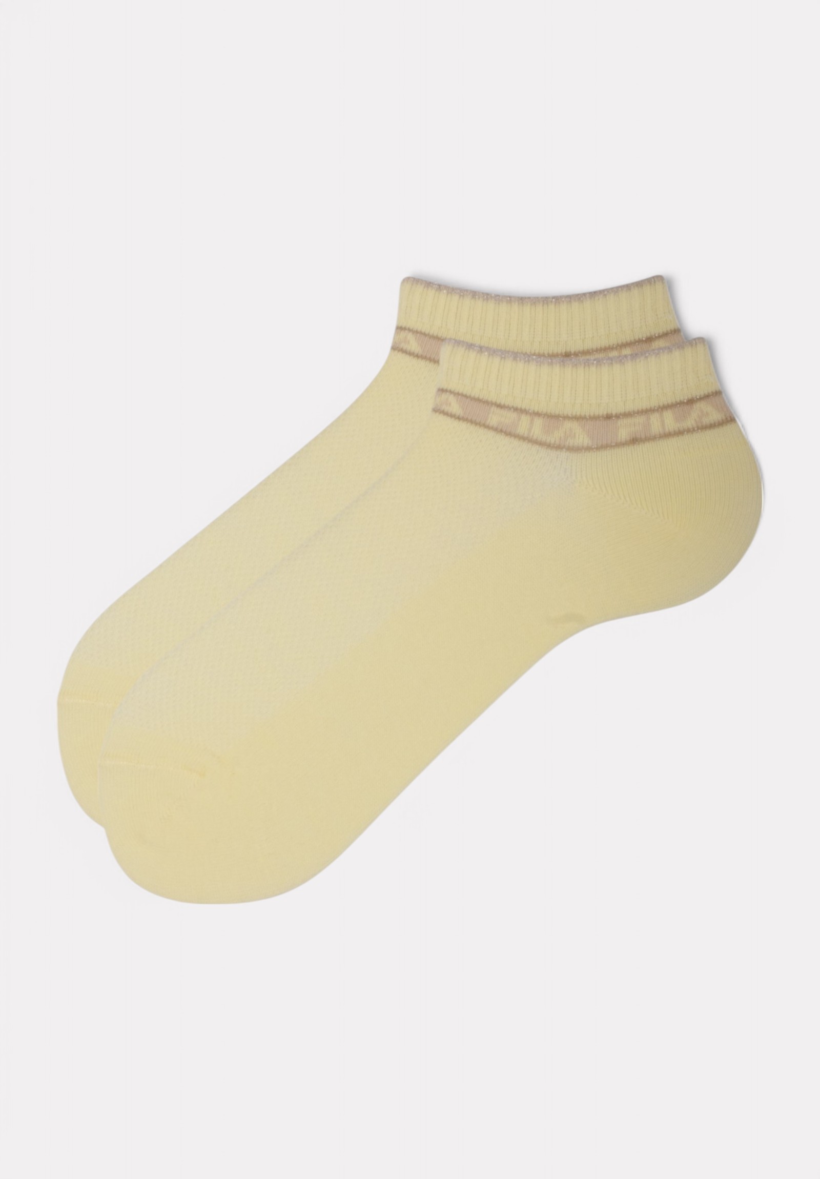 Fila Pastel Κάλτσες Μπεζ Κίτρινο Πράσινο | Σετ 3 Ζευγάρια F6135-823-Πολύχρωμο φωτογραφία
