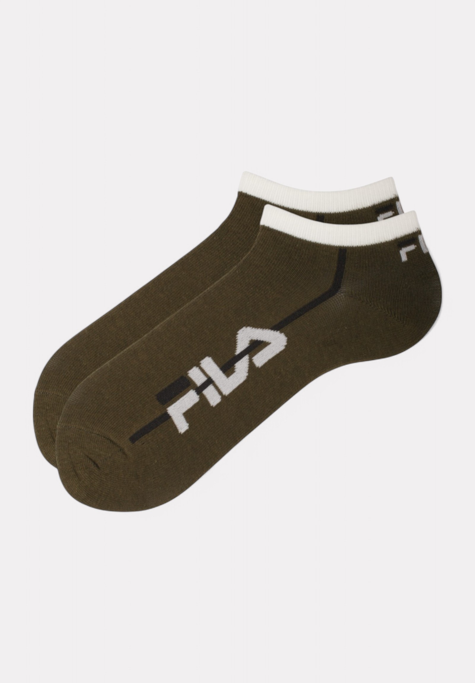 FILA Παιδικές Κάλτσες (3 Ζευγάρια) - Λευκό/Χακί/Μαύρο F1421-527-Πολύχρωμο φωτογραφία