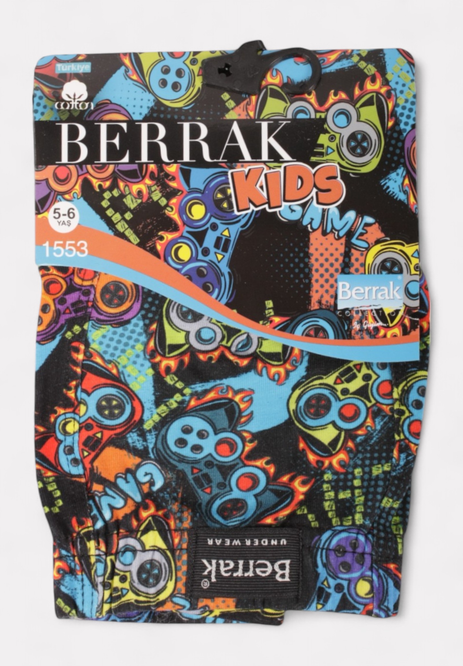 Berrak Παιδικό Μποξεράκι Berrak Monster TV Games BRK1553-5-Μαύρο