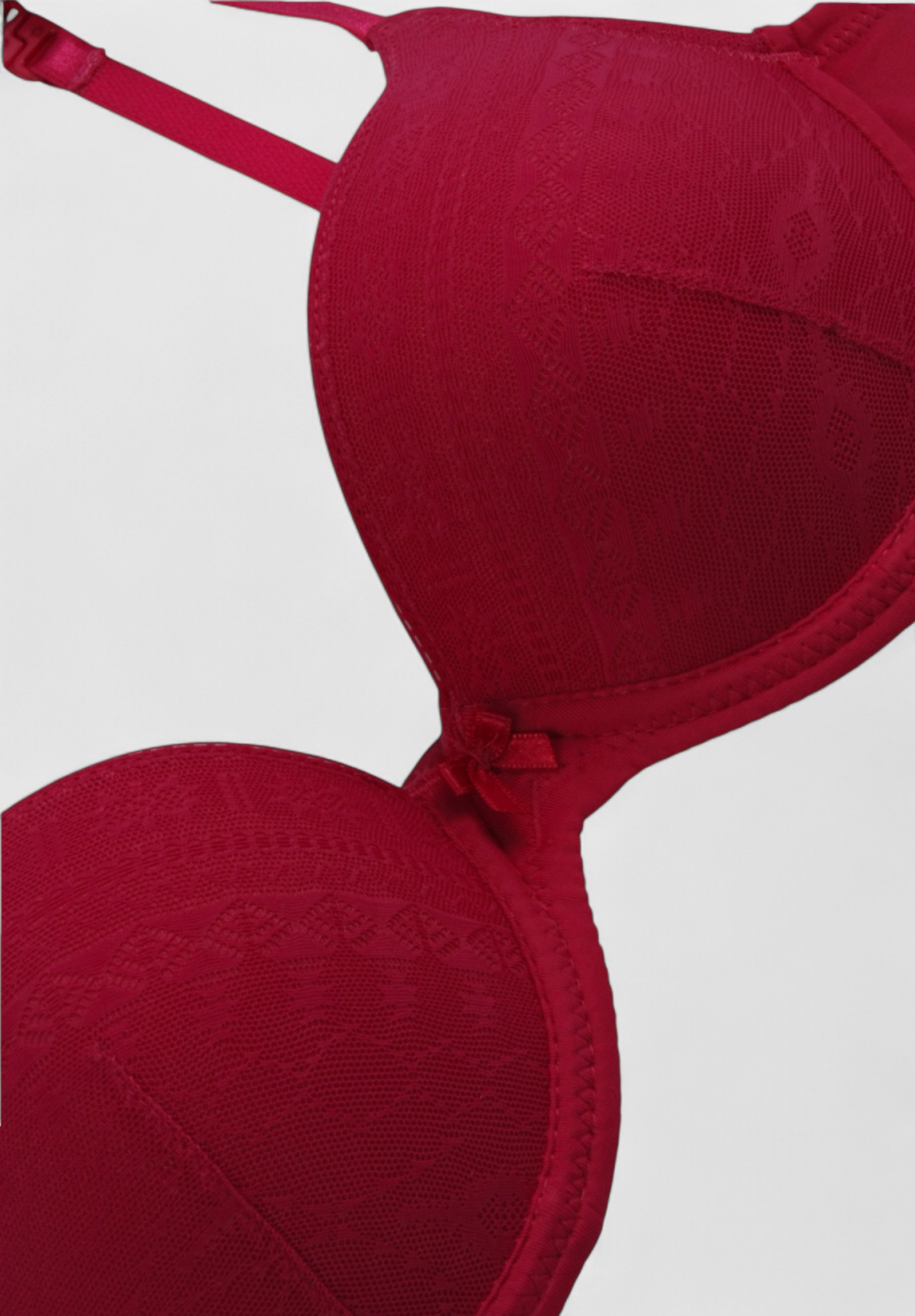 Σετ Σουτιέν Norddiva Soft Push Up με Brazil εσώρουχο NRD8047-Φούξια φωτογραφία